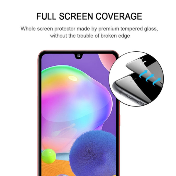 Skärmskydd - Samsung Galaxy A31 Heltäckande Glas