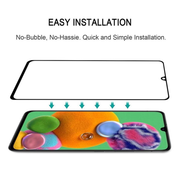 Samsung Galaxy A81 Heltäckande Glasskydd