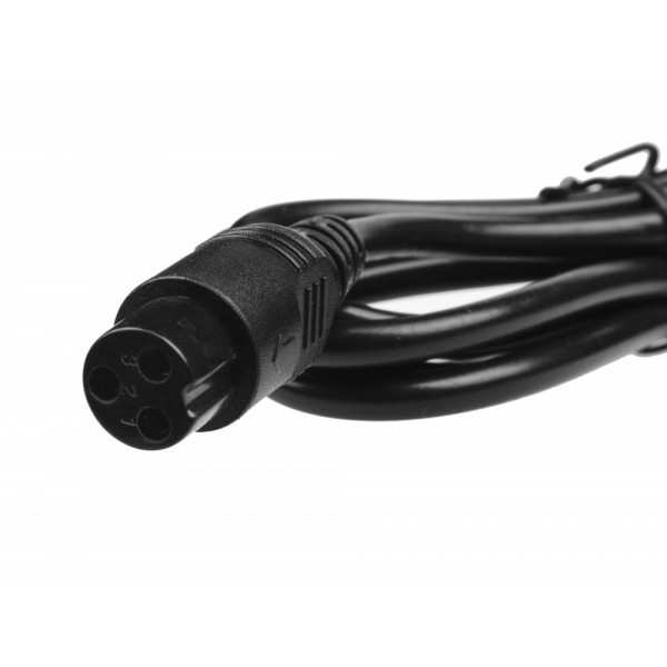Laddare Elcykel 36V med 3-pin kontakt Snabbladdare Net2World