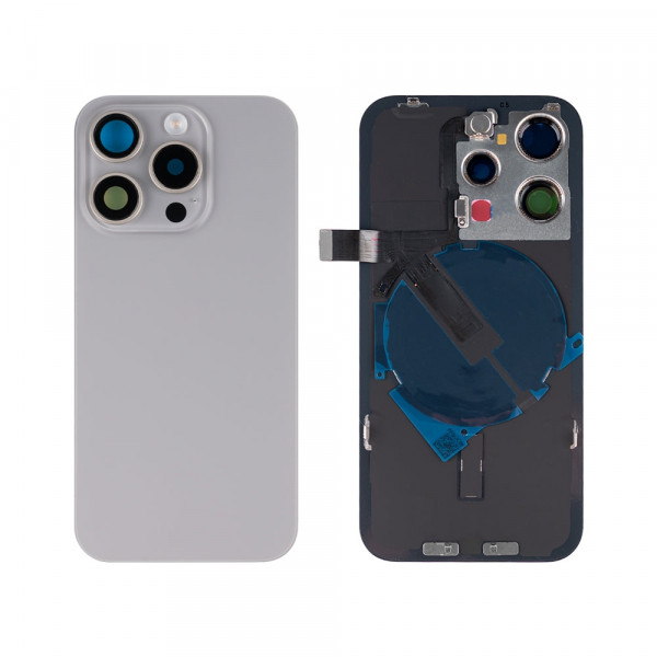 Extra glas iPhone 15 PRO - Natural Titanium