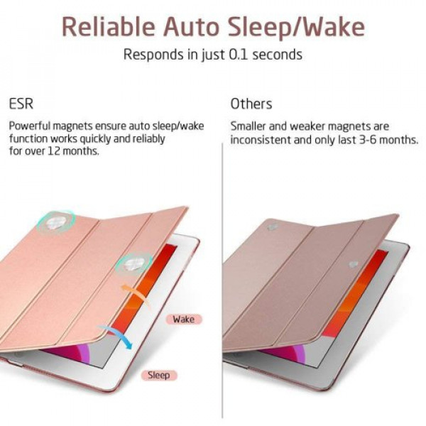 Fodral iPad 10.2 iPad 9/8/7 2019 2020 2021 - Dux Ducis ESR Rosa