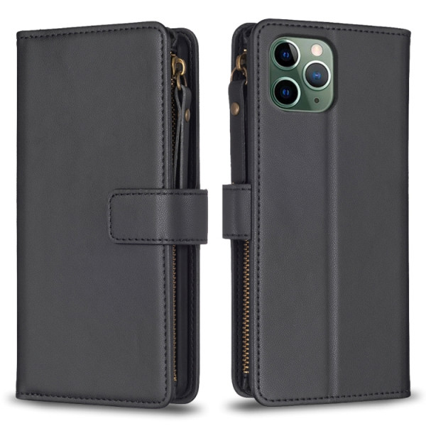 Fodral iPhone 11 PRO MAX - 9 kortplatser svart 101932