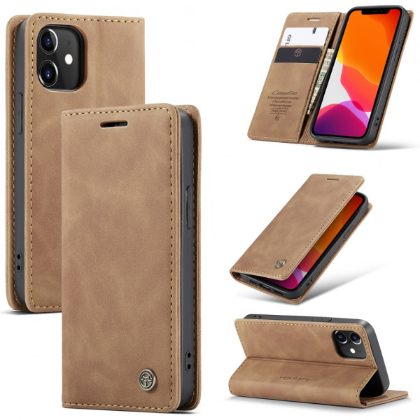 Fodral iPhone 12 mini - CaseMe Brun CME-i010