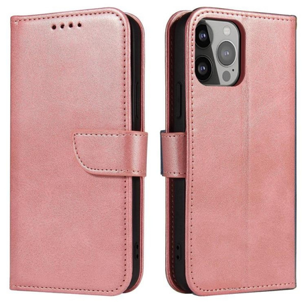 Fodral iPhone 13 - Plånboksfodral Rosa 9145576230695