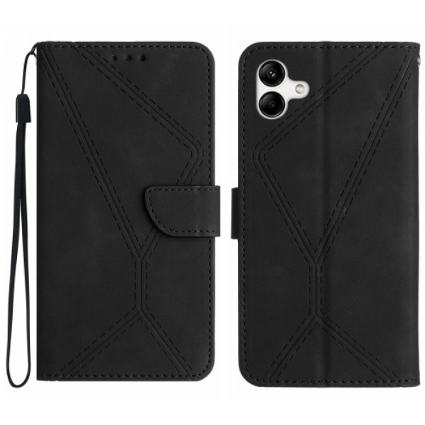 Fodral Samsung Galaxy A06 4G - Konstläder Svart