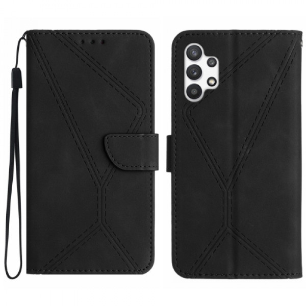 Fodral Samsung Galaxy A32 4G - Konstläder Svart