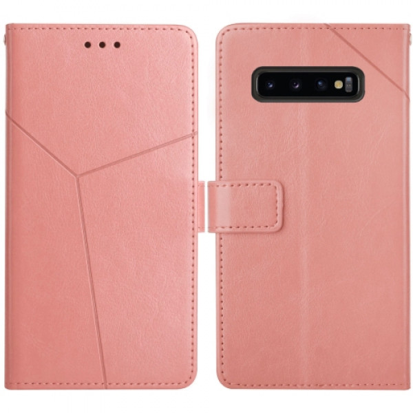 Fodral Samsung Galaxy S10 - Konstläder Roseguld