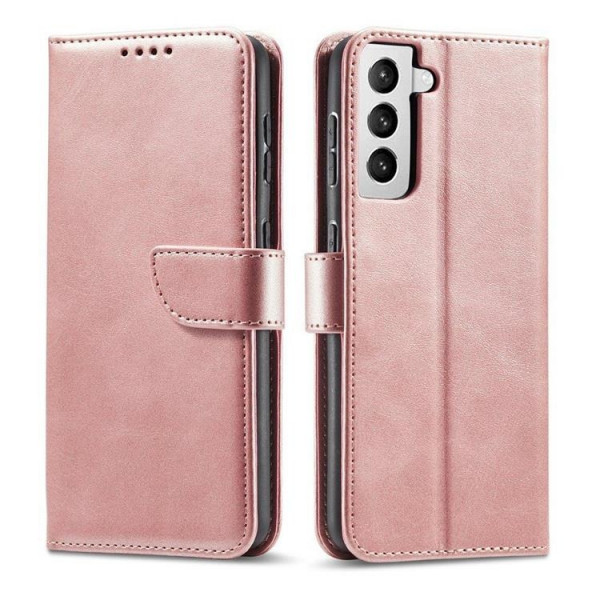 Fodral Samsung Galaxy S22 Ultra - Plånbok Rosa FD-GXS22U-04