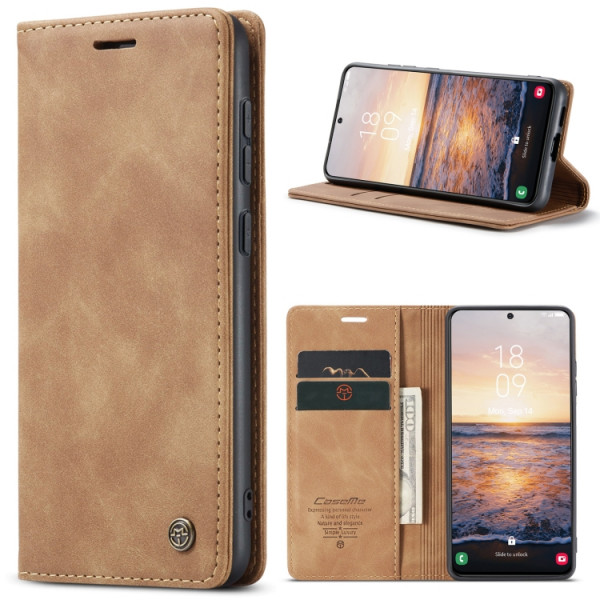 Fodral Samsung Galaxy S23 5G - CaseMe Brun 101554