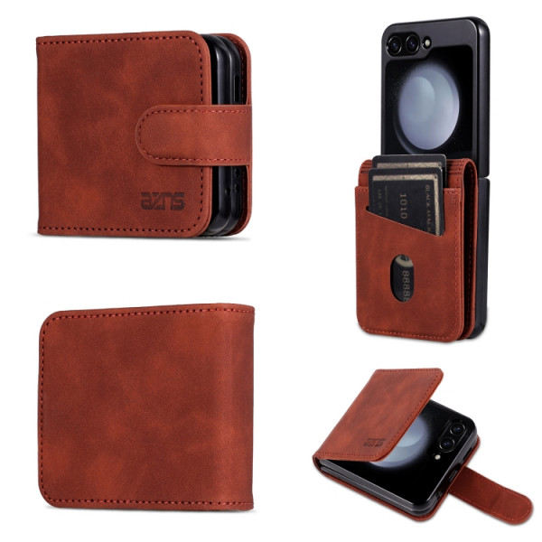 Fodral Samsung Galaxy Z FLIP 6 - AZNS Brun