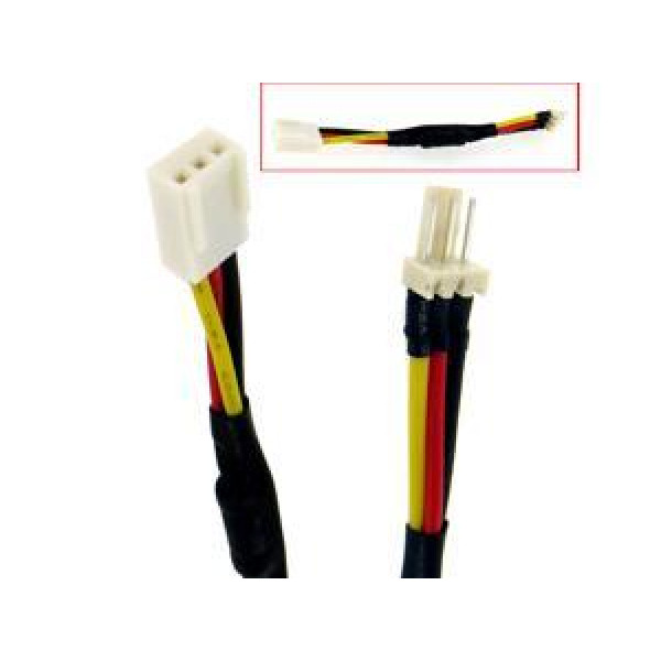 fläktadapter 3-pin med resistor