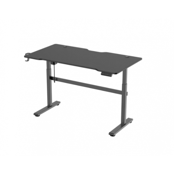Deltaco Gaming DT410 Elektriskt höj och sänkbart gamingskrivbord, svart GAM-140