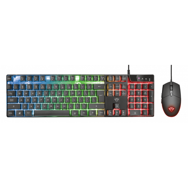 Gaming paket RGB speltangentbord och spel mus