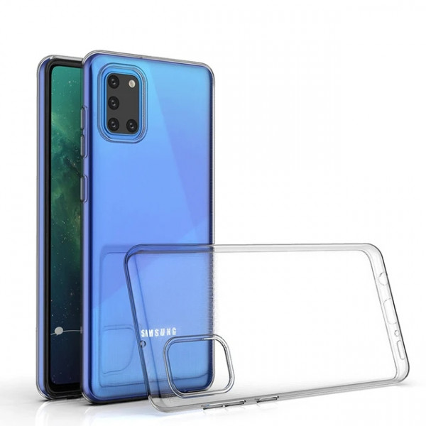 Skal Samsung Galaxy A31/A50 - Transparent slim