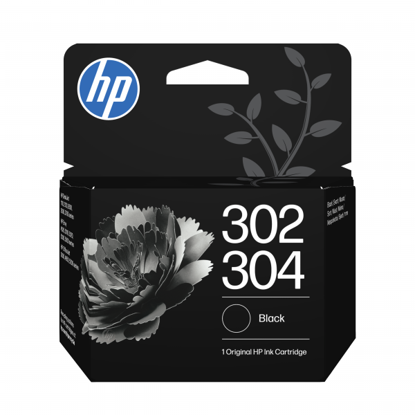 HP 302 / 304 Svart (Original) B7RT7AE#LS3