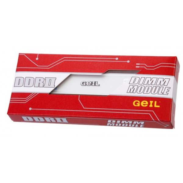 Geil PC2-4300 DDR2-533 512MB Single Channel Kit 0.5GB DDR2 533MHz RAM-minnen