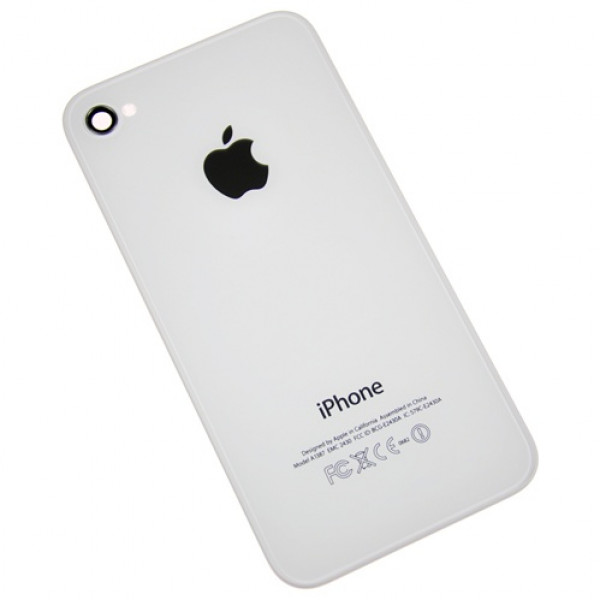 MB Bakstycke iPhone 4S vit MB-IP-BSIP4SGVIT back cover