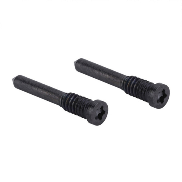 iPhone 12 Bottenskruvar 2-pack, svart SKRB-i12B2