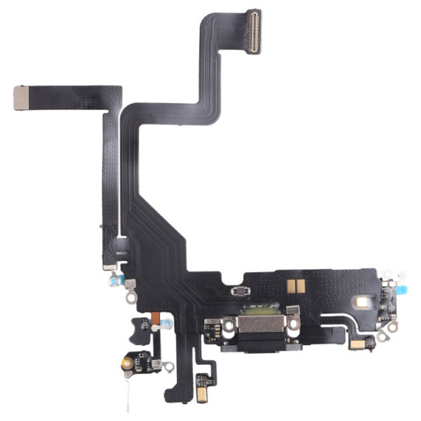 iPhone 14 PRO Laddkontakt med flexkabel - Svart 821-03751-A1
