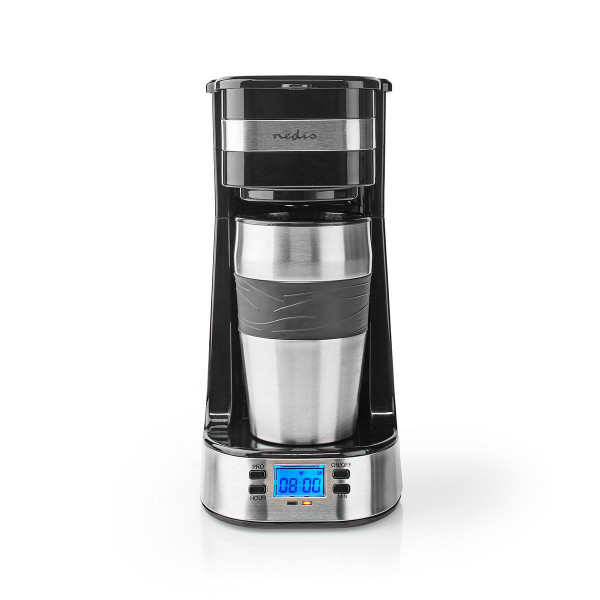 Kaffebryggare 1 kopp Rostfritt Varmhåll Timer LCD KACM310FBK