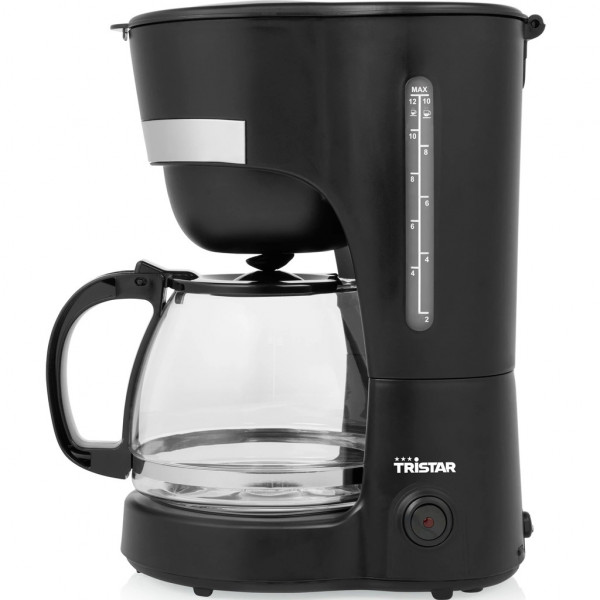 Kaffebryggare 10-12 koppar Glaskanna Varmhållning CM-1282