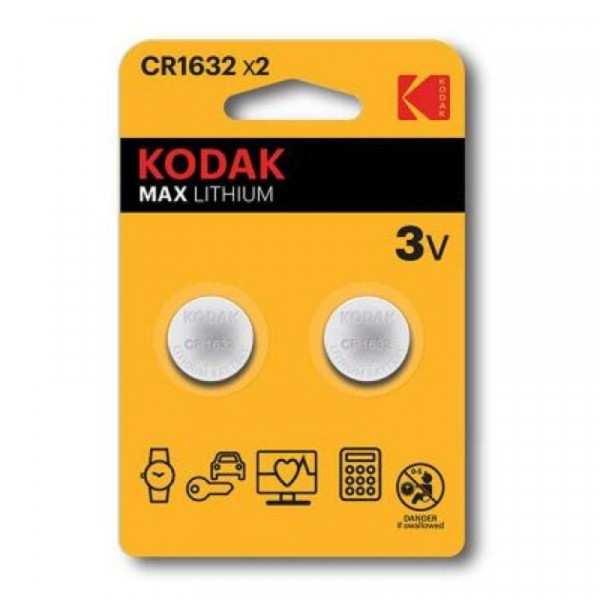 Batteri CR1632 2-Pack 