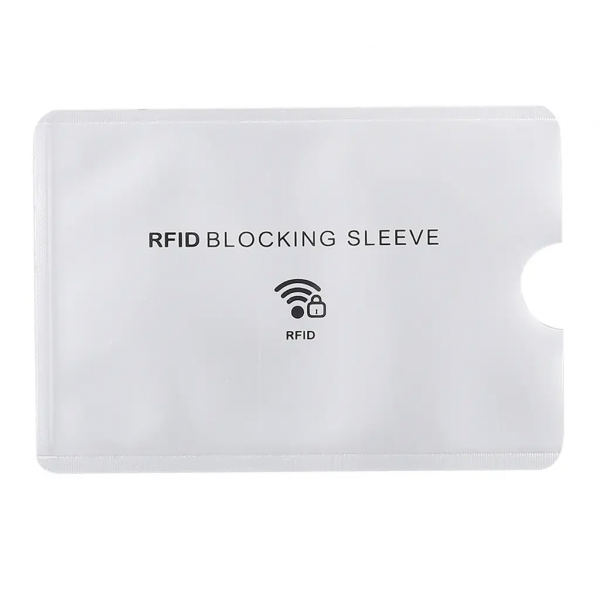 Kreditkortshållare FRID Skyddad Silver 1-pack 101602