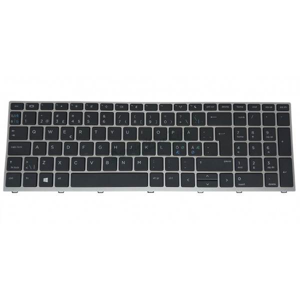 Tangentbord HP Probook 450 650 G4 G5 no-backlight L09594-DH1
