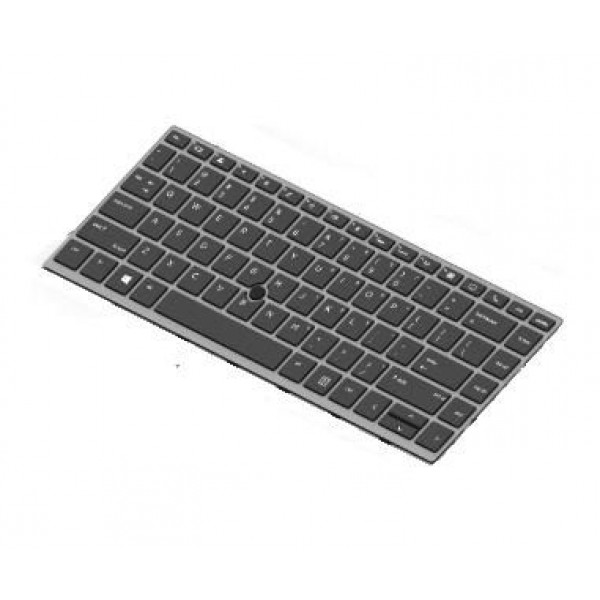 Tangentbord HP EliteBook 840 G5 Belgium L14377-A41