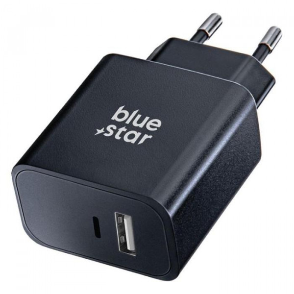 Laddare - USB-C 25W PD | USB-A + USB-C