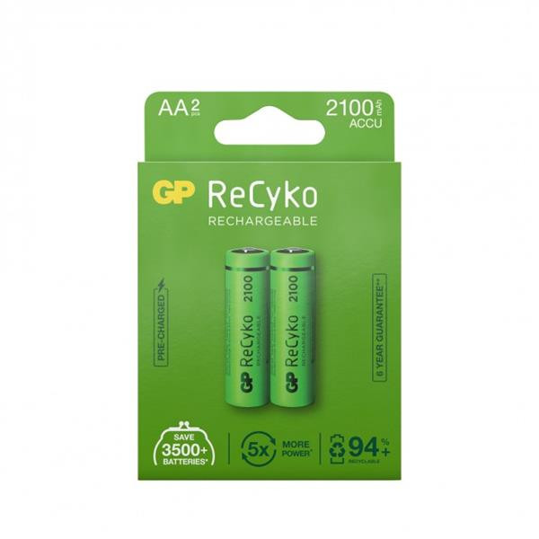 Laddningsbara batterier AA