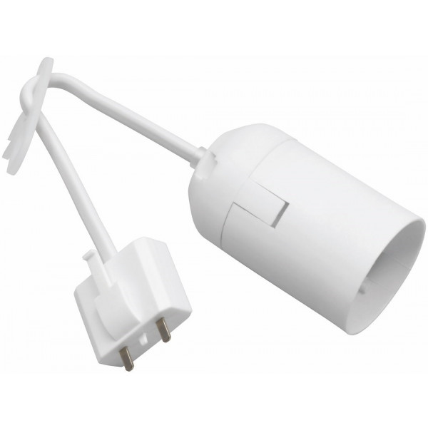 Lampupphängning E27 med DCL stickpropp 20cm 79028068