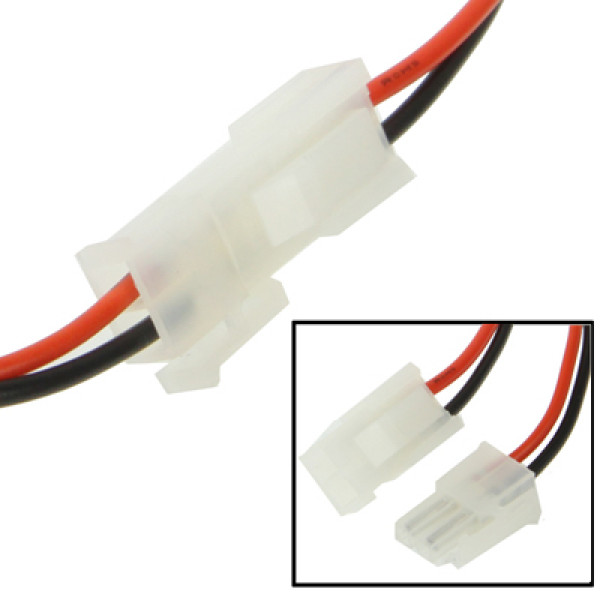 LED Ljusslingaadapter 2-pin JST kontaktkabel 60cm 101640
