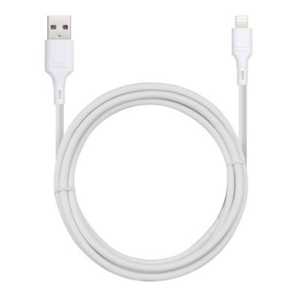Lightning - USB-A kabel 1m Vit