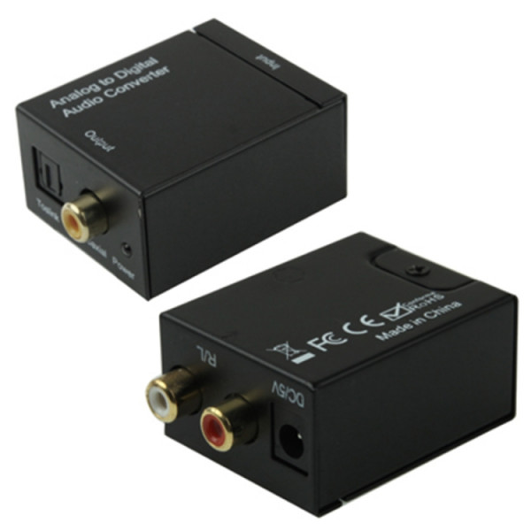 Ljudadapter digital optisk toslink till analog konverter DG-AN