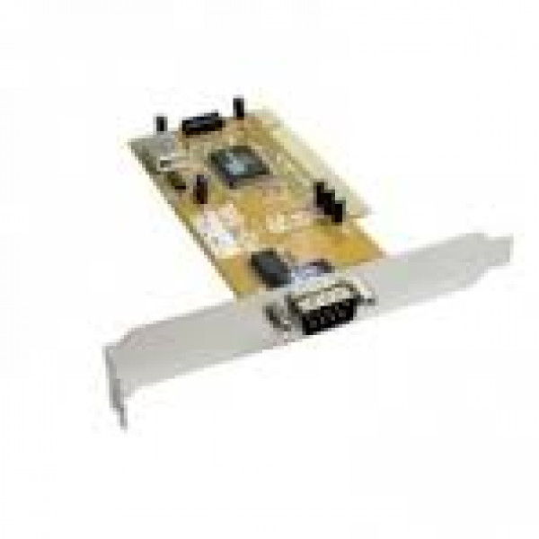 Seriellkort PCI 2-port Lågprofil LP-41