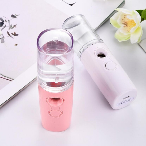Luftfuktare Doftspridare USB-uppladdningsbar rosa