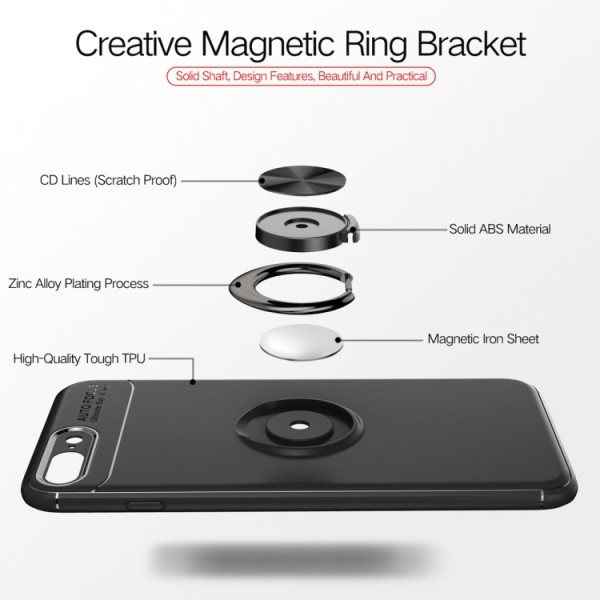 Skal iPhone 7 Plus / 8 Plus med ringhållare SK-i143