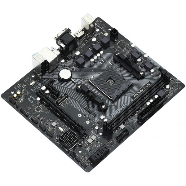 Moderkort AM4 A520M ASRock A520M-HVS 90-MXBE60-A0UAYZ