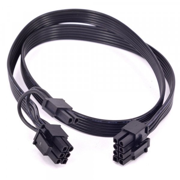 Modulär PSU strömkabel 8 pin - 6+2 pin PCI-E ha-ha PSU-8-6-2