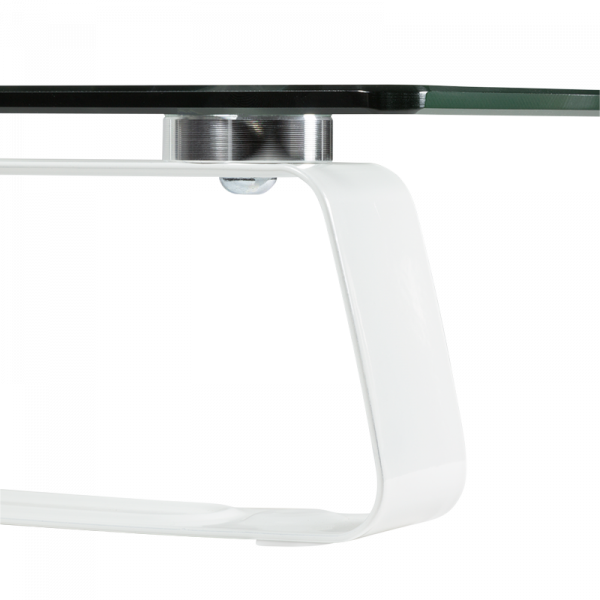 Monitorställ Bordshylla i glas och metall BP0027