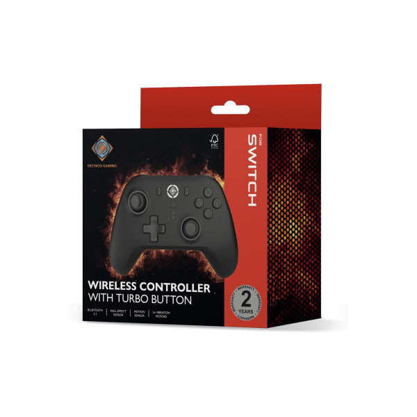 Nintendo Switch Handkontoll Trådlös med Hall Deltaco Gaming GAM-179