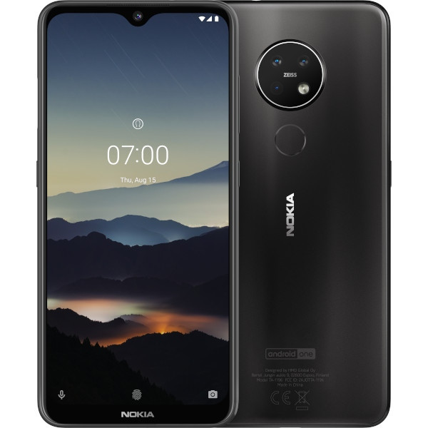 Nokia 7.2 128GB Characoal - Begagnad