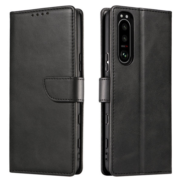 Skal Sony Xperia 1 III - Svart Elegant Magnetlås FD-SX1III-01