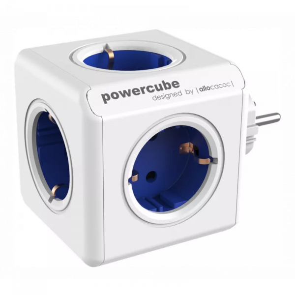 Grenuttag PowerCube 5-uttag CEE 7-3 1100BL-DEORPC