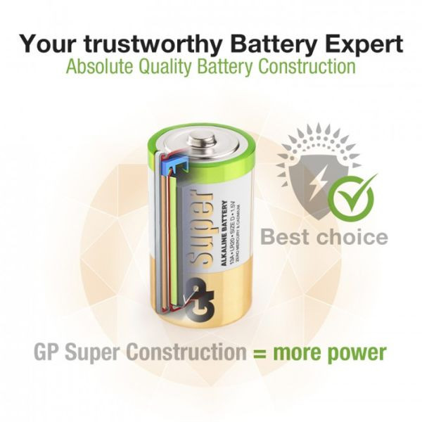 Batterier D LR20