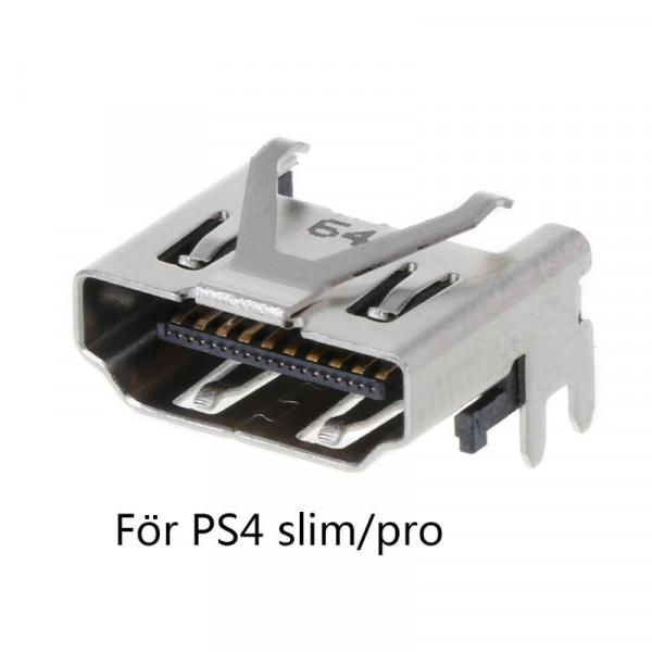 PS4 HDMI kontakt Playstation 4 Slim och Pro
