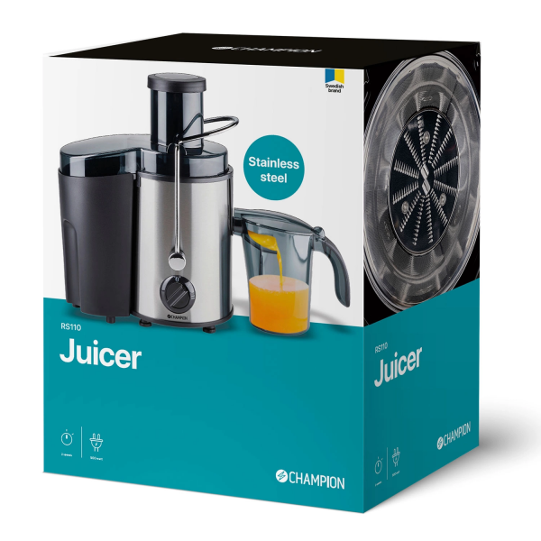 Råsaftcentrifug Champion Small Rostfritt Juicer CHRS110