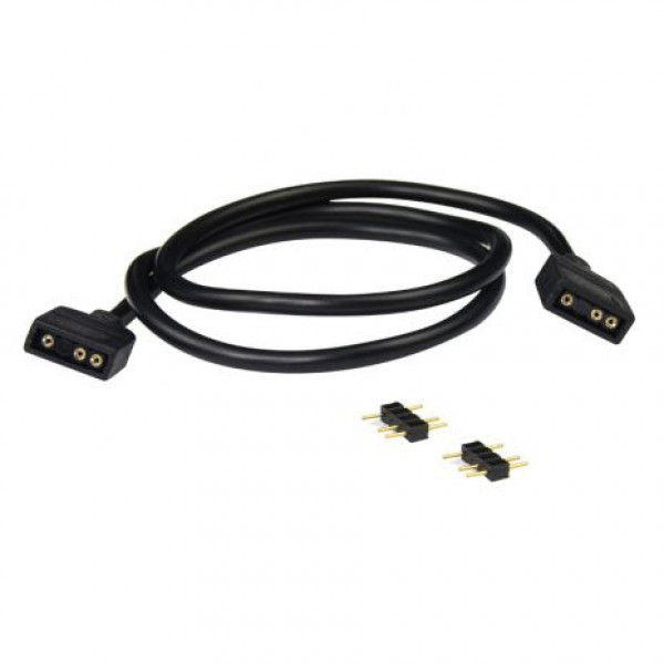 RGB LED kabel 3-pin för RGB fläk, hubb, moderkort 5055492408945