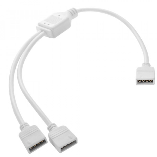 RGB LED förgreningskabel 4-pin hona 1 till 2-port 101634